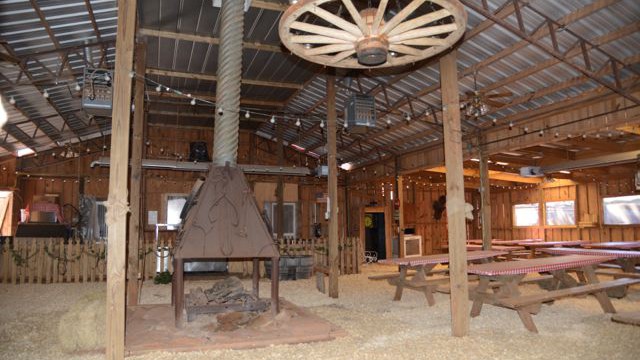 14_Overall View inside Hoedown Party Barn